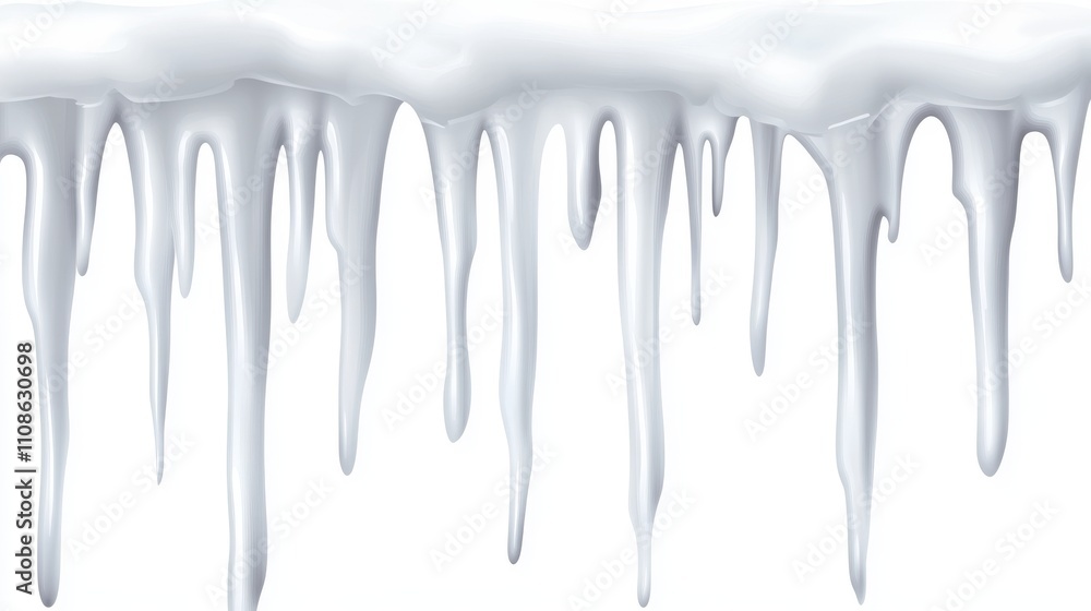 A digital illustration showcasing drool or slime falling on a transparent backdrop. A digital illustration showcasing drool or slime falling on a transparent backdrop.