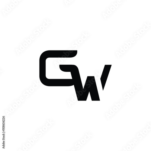GW monogram logo design letter text name symbol monochrome logotype alphabet character simple logo Free Download GW monogram logo design letter text name symbol monochrome logotype alphabet character simple logo - GFXLoad