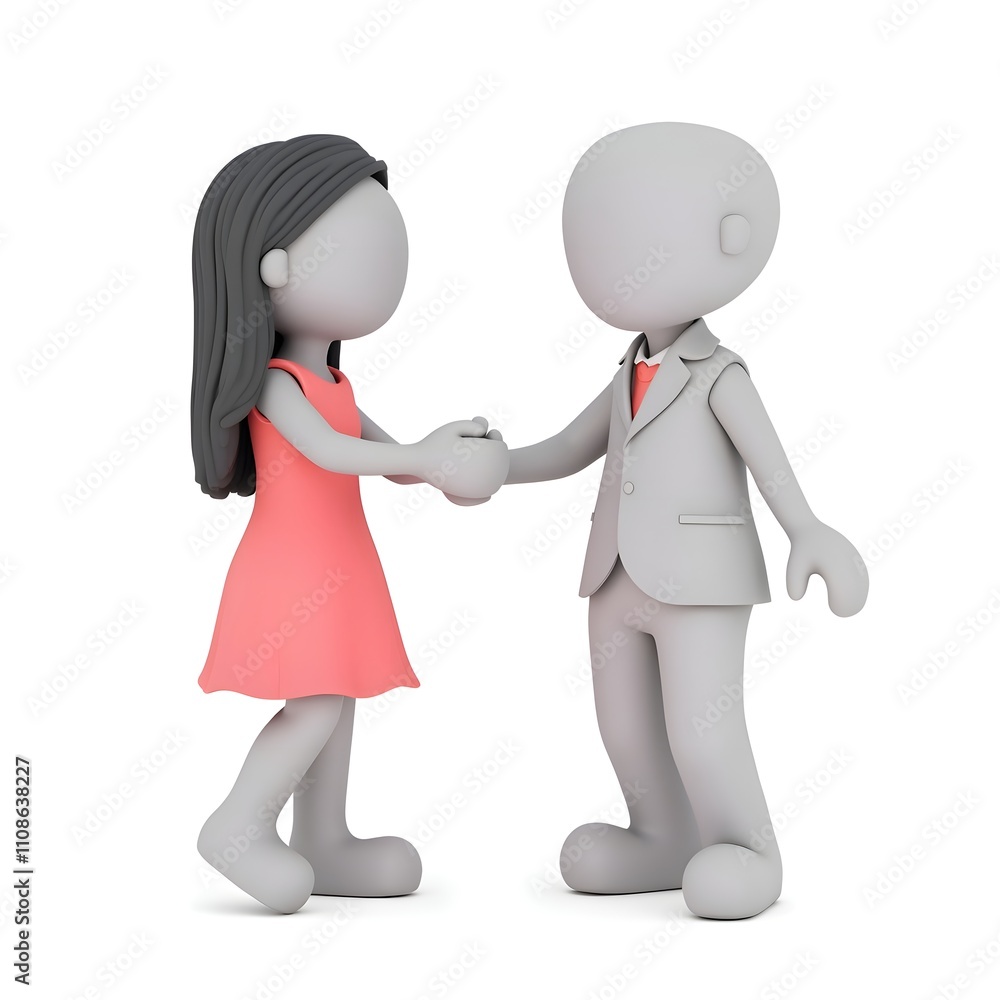 Elegant Couple Holding Hands
Elegant Couple Holding Hands