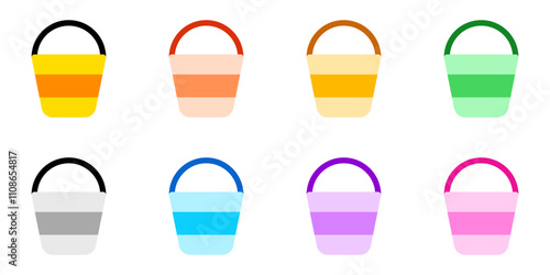Editable water bucket vector icon. Part of a big icon set family. Perfect for web and app interfaces, presentations, infographics, etc