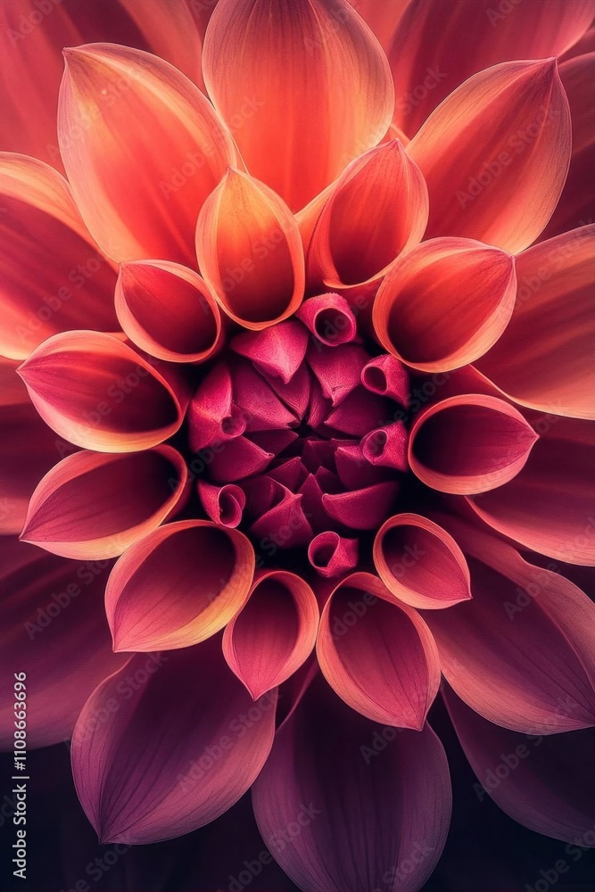 A vibrant close-up of a dahlia flower showcasing its intricate petals. A vibrant close-up of a dahlia flower showcasing its intricate petals.
