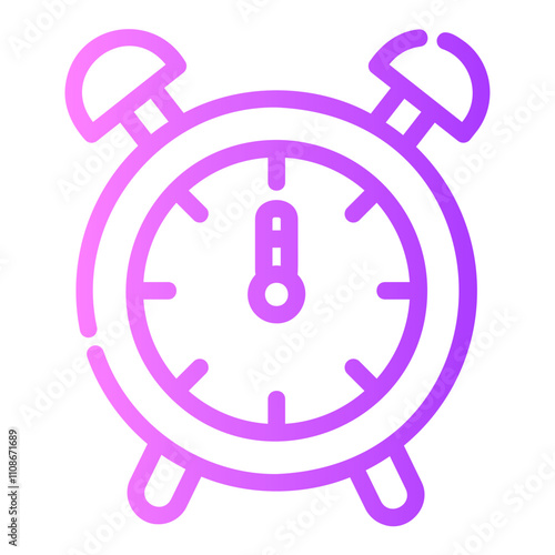 clock Gradient icon