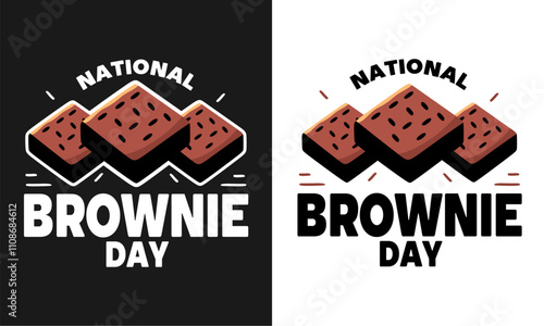 national brownie day with delicious brownies