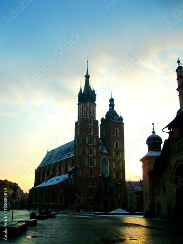 St. Mary's Basilica in Kraków, Poland