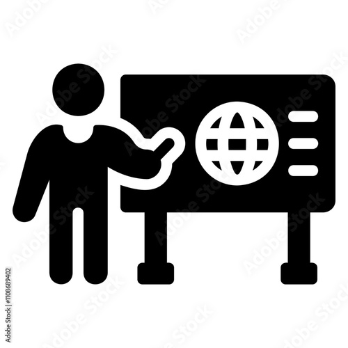 geography Solid icon