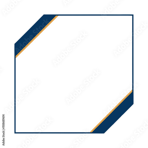Simple And Perfect Blue Border