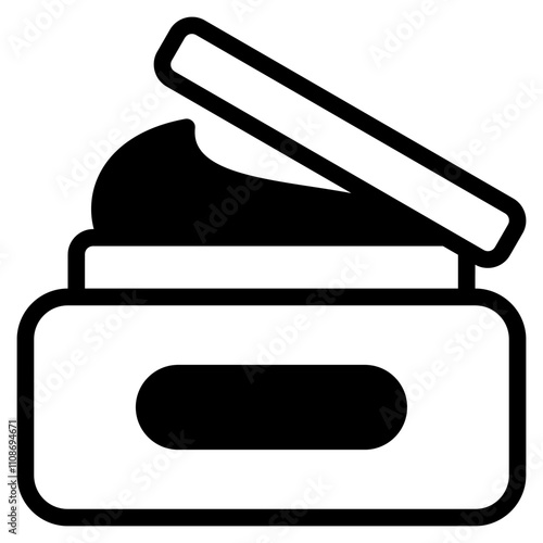 moisturizer icon with mixed style. Suitable for website design, logo, app, UI and etc. Based on the size of the icon in general, so it can be reduced.