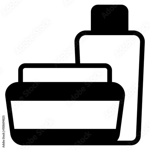 cosmetics icon with mixed style. Suitable for website design, logo, app, UI and etc. Based on the size of the icon in general, so it can be reduced.