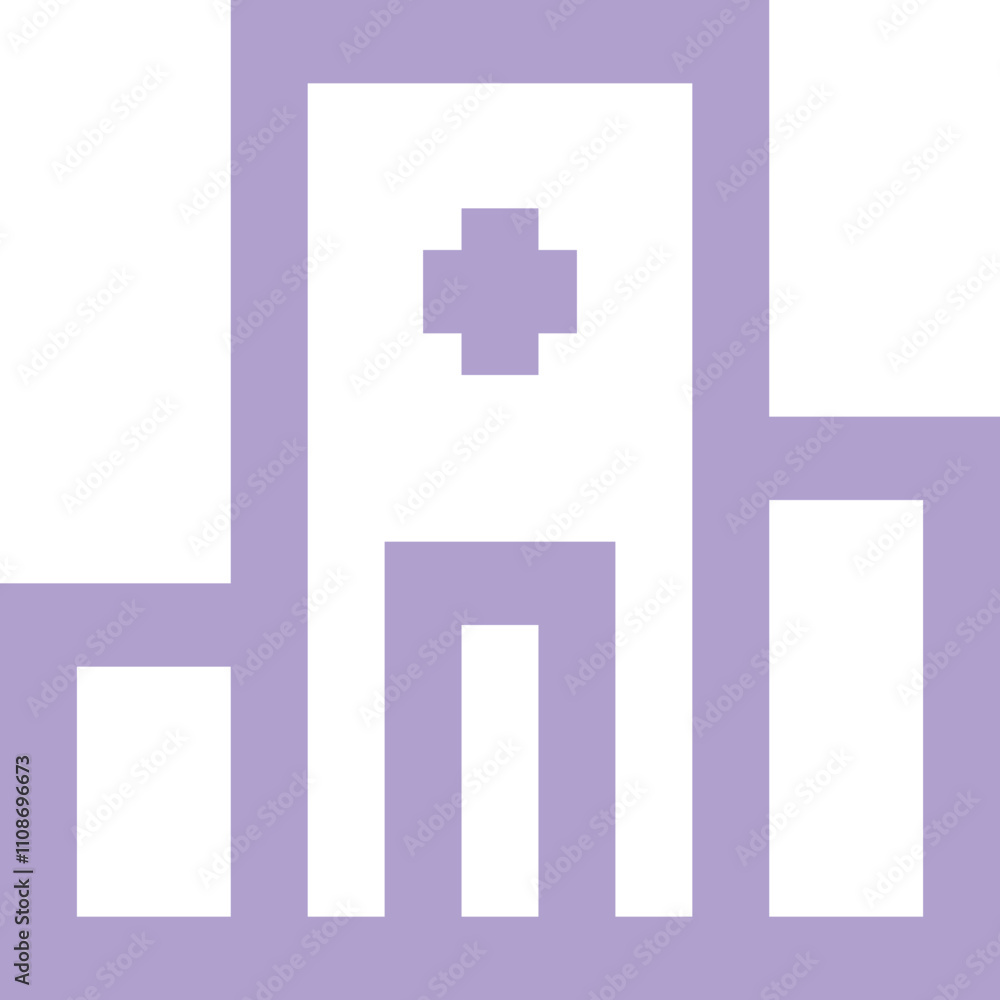 Obraz premium Hospital icon logo design