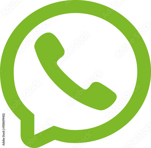 Whatsapp icon logo design