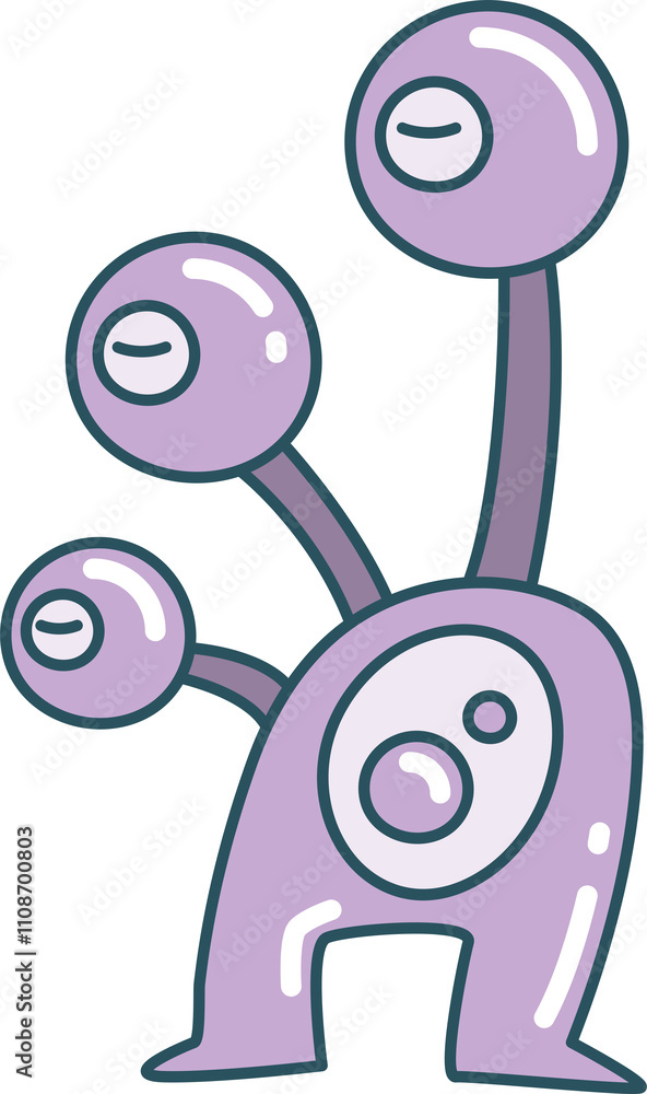 Alien Monster Character Illustration Alien Monster Character Illustration
