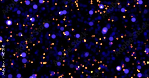 Beautiful Colorful Bokeh Background - Soft Lights and Vibrant Colors for Stunning Visual Effects | High-Quality Stock Video for Creative Projects 4K.