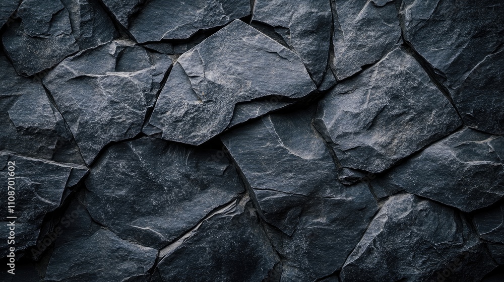 Dark gray slate stone wall texture with a rugged appearance. The dark gray slate adds depth and character, perfect for use as a background with copy space. Dark gray slate stone wall texture with a rugged appearance. The dark gray slate adds depth and character, perfect for use as a background with copy space.
