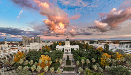 SACRAMENTO , CA, CALI , CALIFORNIA , CAPITAL , STATE , STATE CAPITAL , STATE BUILDING , CITY, DRONE . LAND SCAPE , 