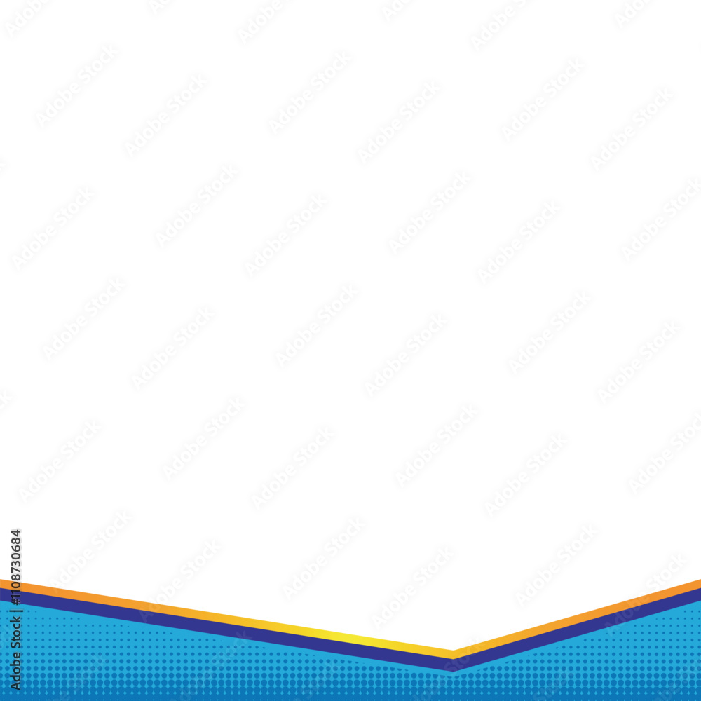 Obraz premium Comic Footer