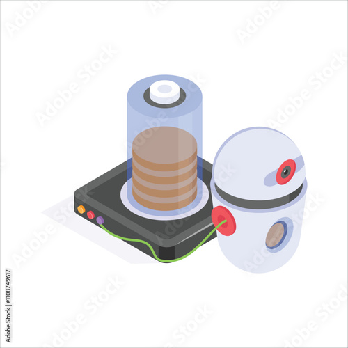 Robot assisted data storage and processing system for medical research