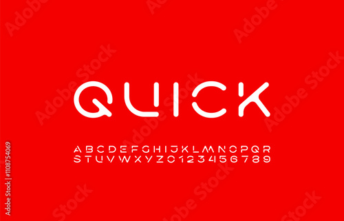 Technology font, digital cyber alphabet made future space style, letters A, B, C, D, E, F, G, H, I, J, K, L, M, N, O, P, Q, R, S, T, U, V, W, X, Y, Z and numerals 0, 1, 2, 3, 4, 5, 6, 7, 8, 9