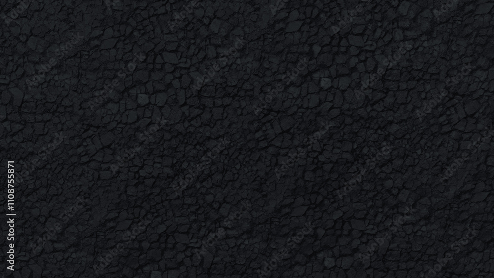 Fototapeta premium Natural pattern black stone