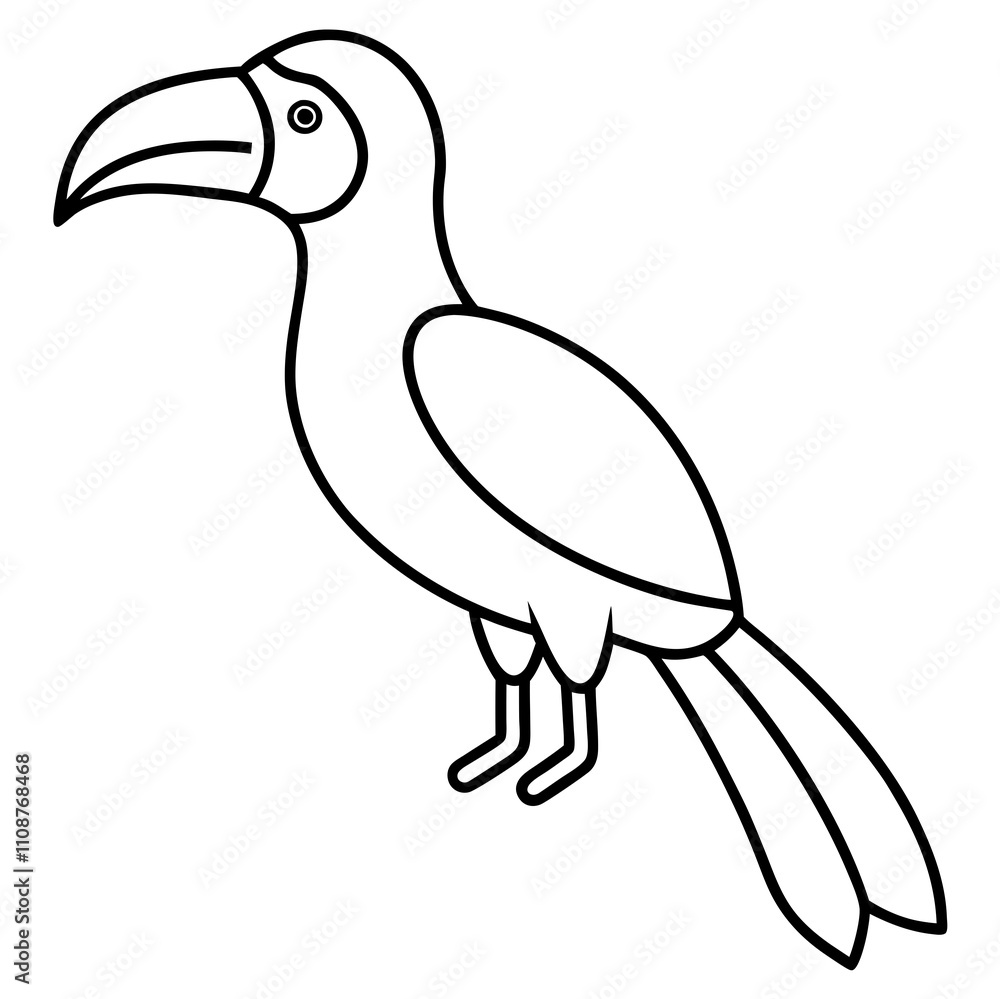 Obraz premium illustration of a bird
