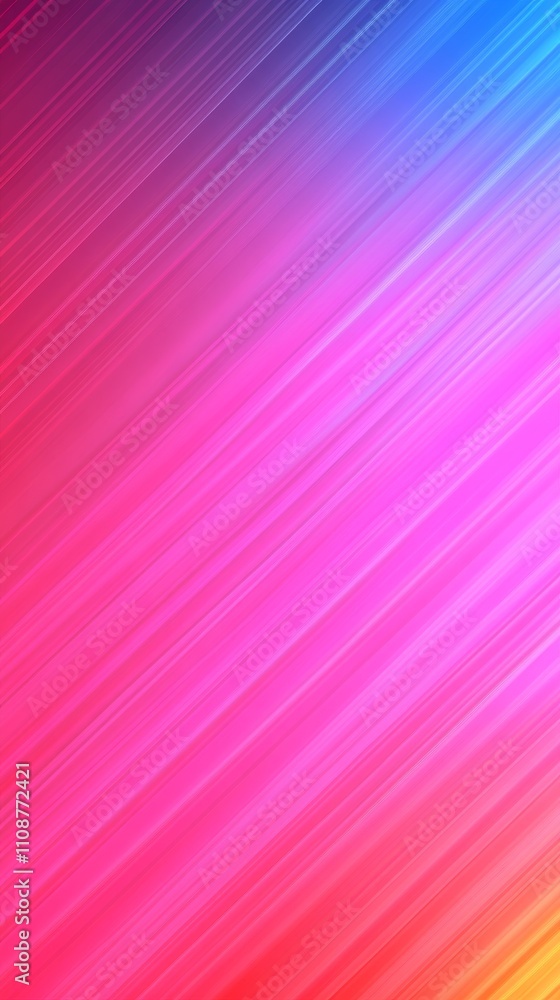 Obraz premium A vibrant abstract gradient blending pink, purple, and blue hues, creating a dynamic and energetic feel.