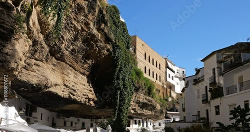 Setenil de las Bodegas, province of Cadiz, Andalusia, Spain