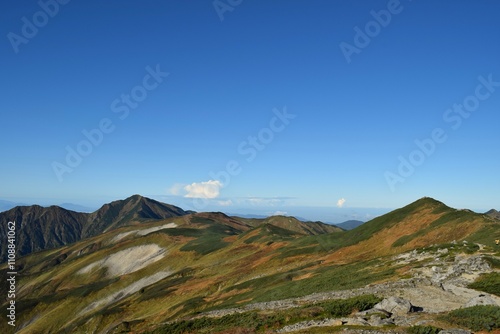 紅葉の日本百名山「飯豊山」