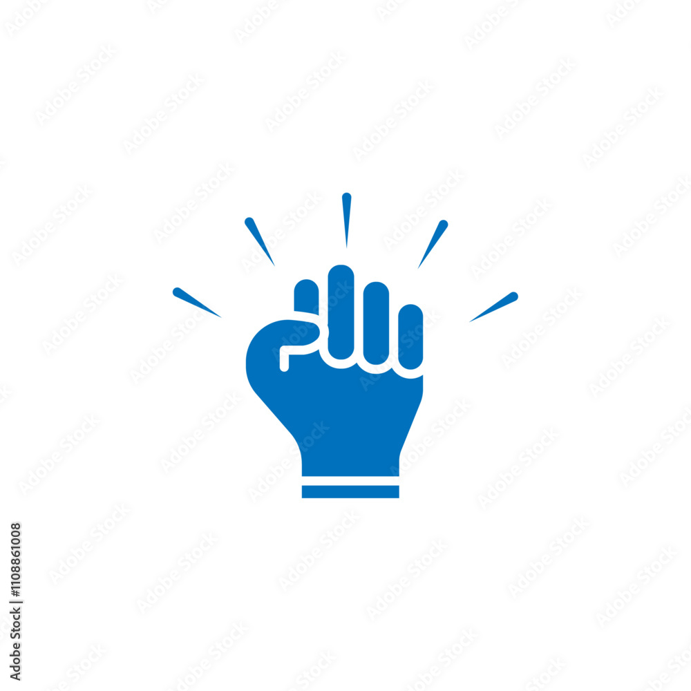 Obraz premium Will power icon Thin line illustration set