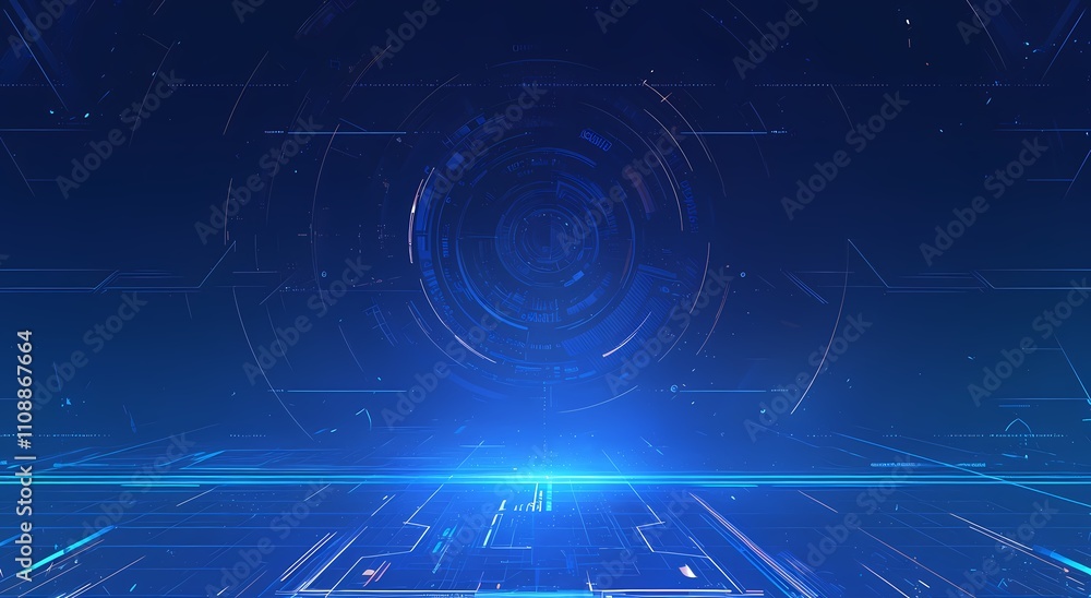 Obraz premium abstract blue background