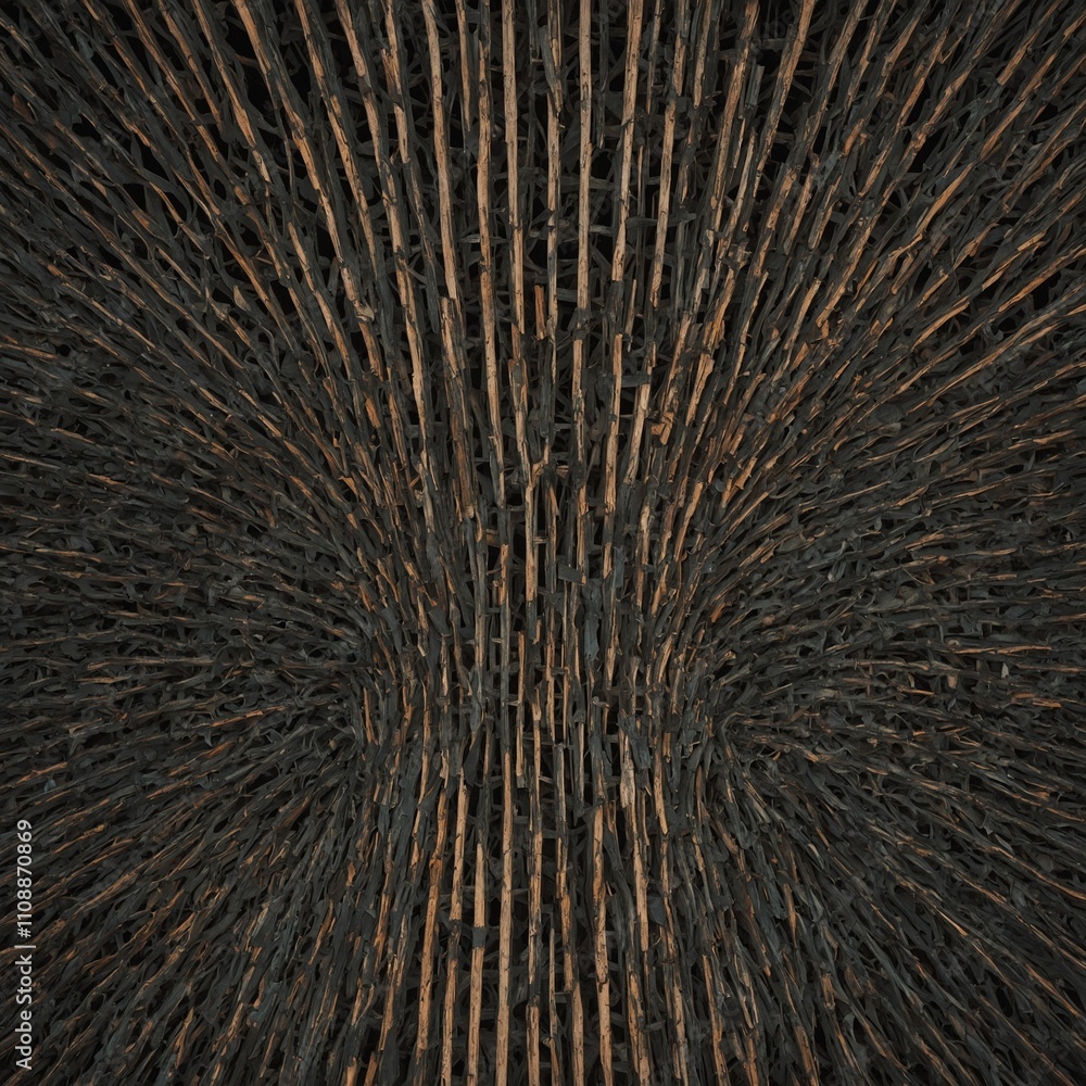 Fototapeta premium Photograph repetitive patterns broken by a single anomaly.