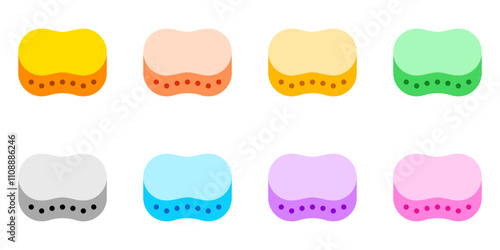 Editable cleaning sponge, scrubber vector icon. Part of a big icon set family. Perfect for web and app interfaces, presentations, infographics, etc