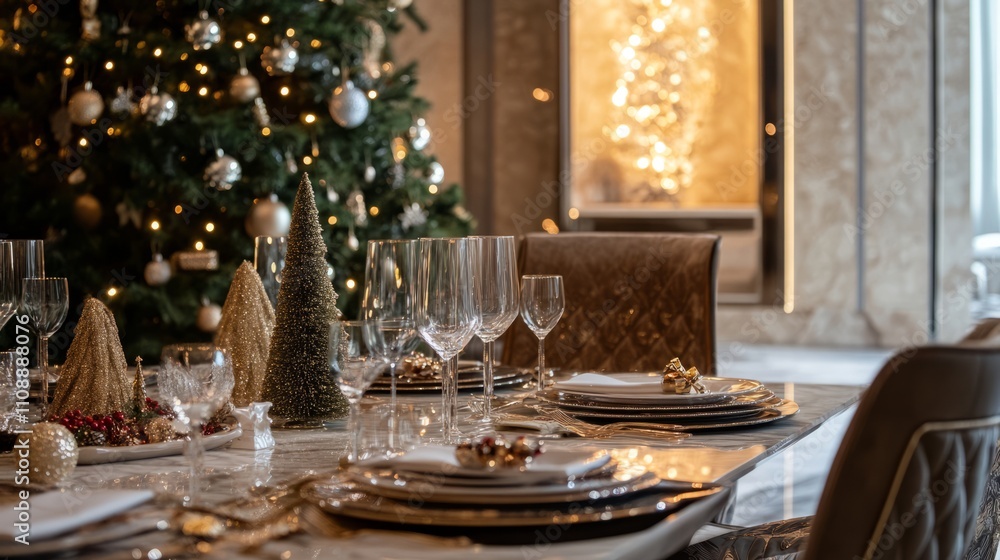 A peaceful snowy landscape with a Christmas A modern living room with a minimalist Chri A magical indoor scene with a Christmas tre A peaceful snowy landscape with a Christmas A modern living room with a minimalist Chri A magical indoor scene with a Christmas tre