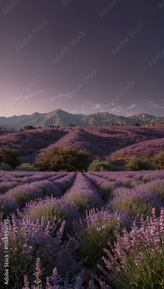 Obraz premium Solid lavender backdrop, smooth and vibrant.