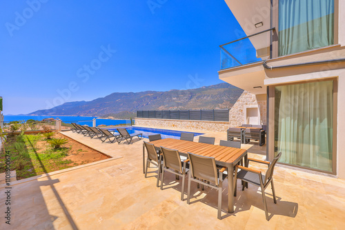 Exclusive vacation rental with private pool and outdoor dining