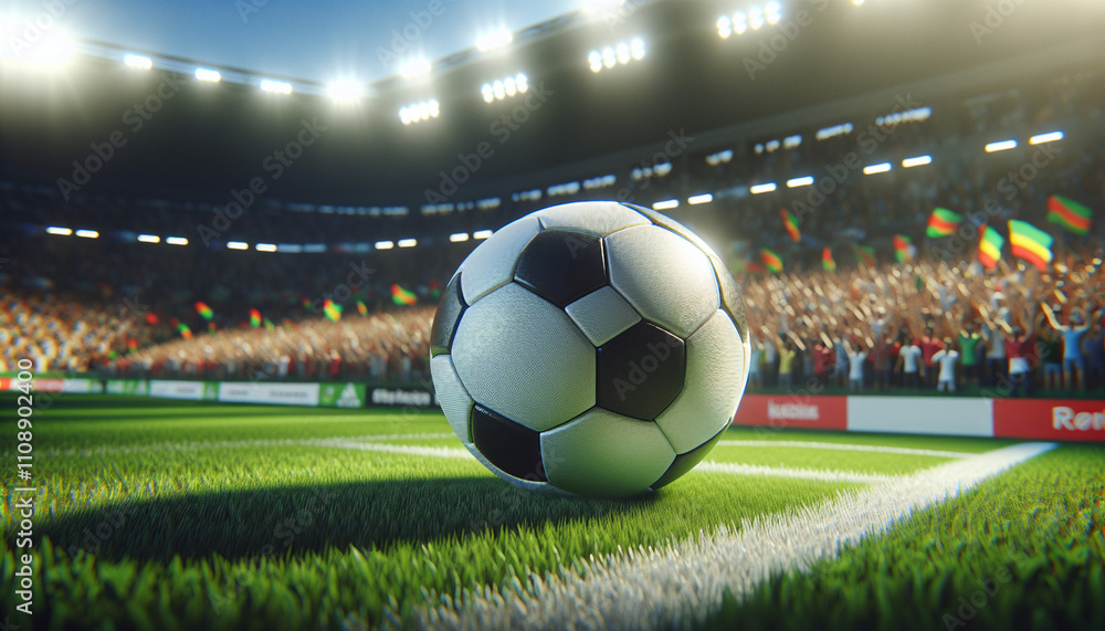 Fototapeta premium サッカーボール