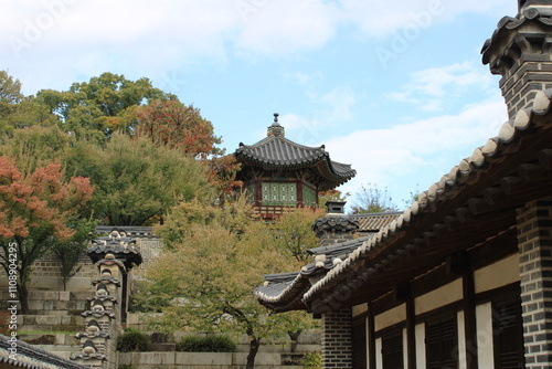 Pagoda in Changgyeonggung palace, Seoul, South Korea