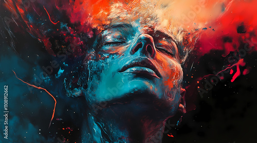 surrealistic portrait 