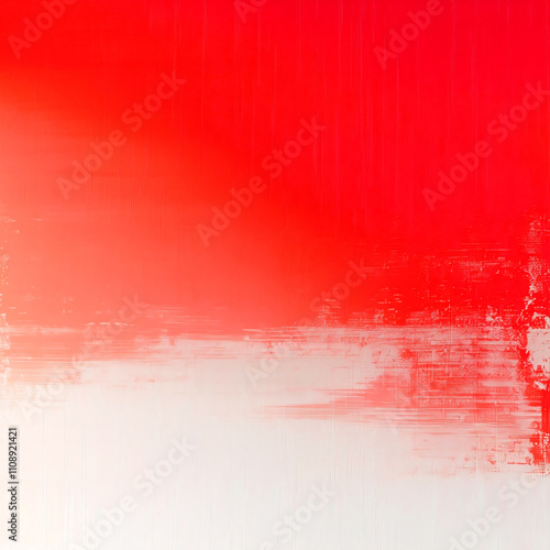 abstract red background with brush strokes effect, bright colour