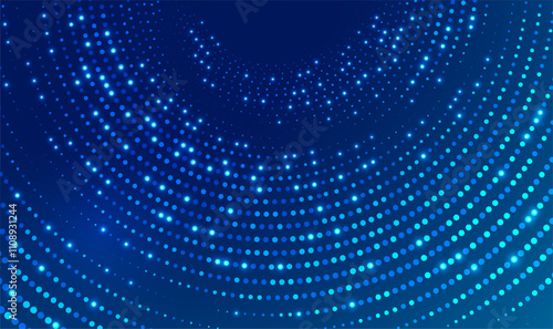 concept of big data or digital transformation technology