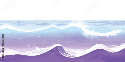 Transparent abstract purple and white abstract water color ocean wave texture background. Banner Graphic Resource as background for ocean wave and water wave abstract graphics
