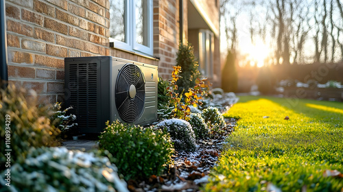 Heat Pump System: Efficient Home Heating, Outdoor Installation, Winter Efficiency