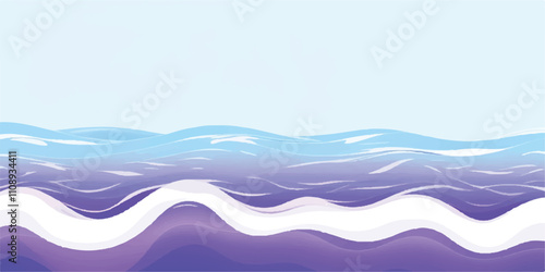 Transparent abstract purple and white abstract water color ocean wave texture background. Banner Graphic Resource as background for ocean wave and water wave abstract graphics
