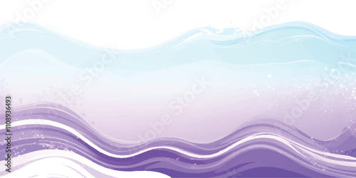 Transparent abstract purple and white abstract water color ocean wave texture background. Banner Graphic Resource as background for ocean wave and water wave abstract graphics
