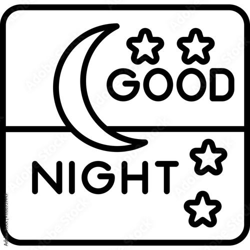 Good Night Icon