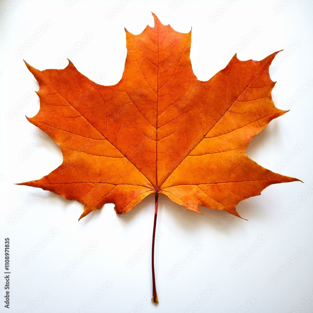 Obraz premium autumn maple leaf