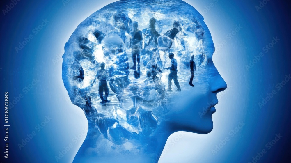Ice-Blue Brain : A Symbol of Alzheimer's-Induced Cognitive Decline Requiring Urgent Attention Ice-Blue Brain : A Symbol of Alzheimer's-Induced Cognitive Decline Requiring Urgent Attention