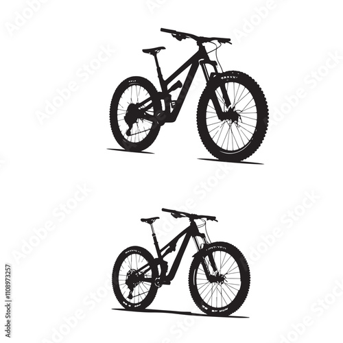 bicycle silhouette victor 