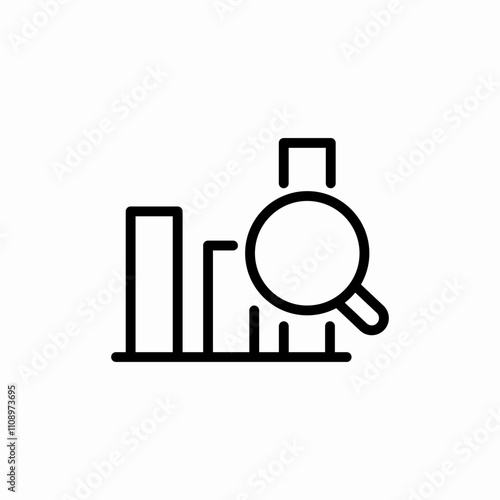 analytics statistics icon sign vector