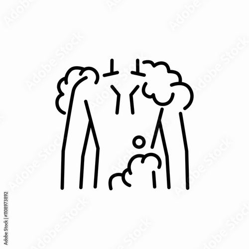 back body wash foam icon sign vector