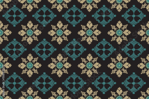 seamless pattern for all printing work, garment, fabric,rug,cutain,carper
