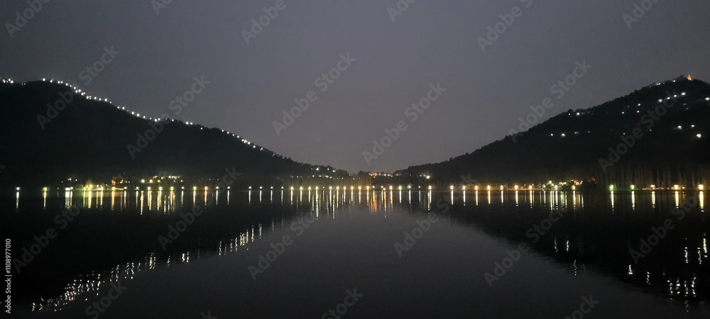 Fototapeta premium night at the lake